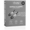 EasyToys Nipple Clamps Pinze Capezzoli Catena 32 cm Ferro PVC ET618SIL