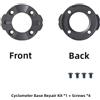Kit Supporto Ricambio per NAV Pro Bike Computer Base Alluminio Parte Riparazione