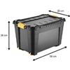 Tontarelli box porta attrezzi ruote contenitore baule garage cassa officina camion utensili