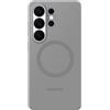 Samsung Custodia Silicone Magnet Case Per Galaxy S26 Ultra - Gray