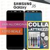 Samsung DISPLAY SAMSUNG GALAXY J6 SM-J600 SCHERMO OLED VETRO LCD TOUCH +COLLAeKIT