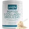 Peptidi Di Collagene Idrolizzato In Polvere Tipo 1 PiùLife 320 g 10 g al giorno