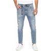 Diesel Tepphar 080AC Jeans Slim Carrot Blue Distressed W27/L32