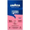 Lavazza Crema e Gusto Dolce 30 Capsule Nespresso Original Alluminio Intensità 10