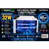 DICTROLUX MOSQUITO RAPID ELETTRICO - STERMINATORE ZANZARE E MOSCHE SUPER POTENTE (80 m²)