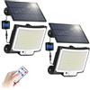 Topabol Luce Solare Led Esterno con Sensore di Movimento [228LED/3Modes] con Tel