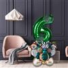 Palloncini Con Numeri Animali Della Giungla Scimmia Zebra A Tema Giungla