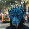 Maschera da Drago in Schiuma Poliuretanica Morbida per Halloween, Carnevale