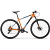 Cicli Puzone BICI IN ALLUMINIO DA UOMO MISURA 29 MOUNTAIN BIKE KAYMAN MTB ALTUS 21V FORCELLA