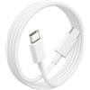 Huawei, Cavo USB-C a USB-C Ricarica Rapida Power Delivery 65W 1,8 m, Bianco