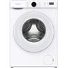 Aspes Lavatrice 7 kg carico frontale, bianca, AL7207AIDV. 1200 W, 1200 giri/min, motore inverter, 11 programmi, Eco-logic System, tamburo in acciaio inox, classe di efficienza energetica A