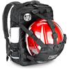 Goldfire Zaino impermeabile di grande capacità espandibile per moto casco da bicicletta militare Molle Systerm