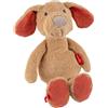 sigikid Peluche per Cani, Natural Friends, Puro vegetale, in Cotone e con Imbottitura in kapok, Regalo per Neonati e Bambini dalla Nascita