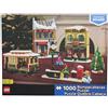 Just Play LEGO Seasonal Holiday Main Street Puzzle | 1000 pezzi, puzzle 68 x 50 cm, scena Main Street natalizia, collezionabile, poster, 8+ anni