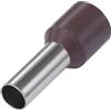 VOGT VERBINDUNGSTECHNIK Punta singola destremitata per cavo Vogt Verbindungstechnik 469706 0,14 mm² x 6 mm parzialmente isolato marrone 100 pz