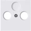 Kopp Athenis 373532188 - Copertura per presa TV/RF, colore: Bianco artico