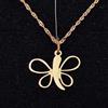 FMF Pendente E Catena Oro 18K 750 Mls. Libellula. 16,8 MM.