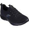 SKECHERS SUMMITS TOP PLAYER Sneakers Donna Nero BBK 150116