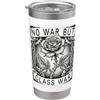 No War But Class War Workers Rights Prot Bandiera con scritta No War But Class War Labor Day, fiore spinoso Bicchiere termico in acciaio inox doppia parete