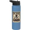 No War But Class War House Flag Tee Grafico di protesta dei tarocchi della guerra di classe No War But Class Stainless Steel Insulated Water Bottle