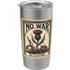 No War But Class War House Flag Tee Grafico di protesta dei tarocchi della guerra di classe No War But Class Bicchiere termico in acciaio inox doppia parete