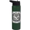 No War But Class War Workers Rights Prot Bandiera con scritta No War But Class War Labor Day, fiore spinoso Stainless Steel Insulated Water Bottle
