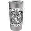 No War But Class War Workers Rights Prot Bandiera con scritta No War But Class War Labor Day, fiore spinoso Bicchiere termico in acciaio inox doppia parete