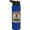 No War But Class War House Flag Tee Grafico di protesta dei tarocchi della guerra di classe No War But Class Stainless Steel Insulated Water Bottle