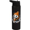 Panda Clothes Women Panda Bear Apparel M Panda Ragazze Vestiti Orso Caffè Ragazzi Decorazioni Bambini Panda Stainless Steel Insulated Water Bottle