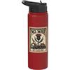 No War But Class War House Flag Tee Grafico di protesta dei tarocchi della guerra di classe No War But Class Stainless Steel Insulated Water Bottle