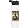 No War But Class War House Flag Tee Grafico di protesta dei tarocchi della guerra di classe No War But Class Stainless Steel Insulated Water Bottle