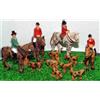 Langley Scena Di Caccia, Cavalieri E Segugi N Scala Langley A67 Kit Di Figure