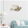 Ornamento Appeso A Parete Con Uccelli Volanti Scultura In Ceramica Con Rondine