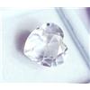 harshj_0 Loose Gemma Naturale Bianco Zaffiro Forma Cuore 3.35 KT Certificato Best Saldi