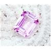 harshj_0 10.20 KT Certificato Rosa Naturale Kunzite Smeraldo Loose Gemma Con Omaggio