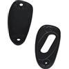 Kit Piastra Copri Foro per antenna ABS con Guarnizione Silicone per Honda Civic