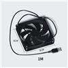 Ventilatore USB 80mm 5V 2.5W per Router PC Cooler per tv Box Wireless Silenzioso