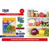 Irge Tappetino Frigo Salvafreschezza Irge Antimuffa 45x30 cm Assorbi Odori Verdura