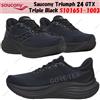 Saucony Triumph 24 GTX Triple Black S101651-1003 taglia uomo