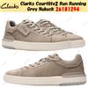 Clarks Courtlite2 Run Running grigio nabuk 26181294