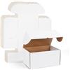 Scatole di Cartone Ondulate 30.48x20.32x15.24cm Set di 15 Bianca