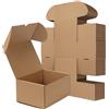 Scatole di Cartone 20.3x15.2x10.2cm Marrone Set di 25