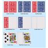 Magicix 8 Carte Truccate Magia Rosse Blu Doppia Faccia Dorso Bianco per Mago