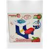 Vitamina G Banco Scuola per Bambini, con Seduta Integrata, Blu e Rosso, 72x49x54