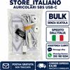 SBS Auricolari SBS Studio Mix 65c USB-C Cablati con Microfono Bianchi TEEARTYCAPW