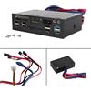 Artudatech 5.25" USB 3.0 SATA eSATA PC Front Panel Media Pannello di controllo Card Reader·