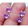 richgems2018 Gemme Naturali Zaffiro Rosa Cuore 4.80 Ct 4 Pezzi 6 MM Certified GGL