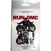 RUN DMC Pins Spillette Button Badge Pack 5 Pieces OFFICIAL MERCHANDISE