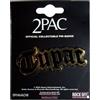 TUPAC 2PAC Pin Badge Spilletta Logo OFFICIAL MERCHANDISE