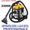 😍 LAVA SEDILI AUTO DIVANI ALL IN ONE ASPIRAPOLVERE + LAVASEDILI 2300W SERIE PRO